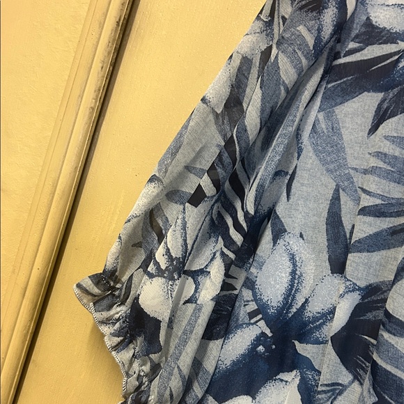 Floral Blue Maxi Dress - Picture 7 of 8